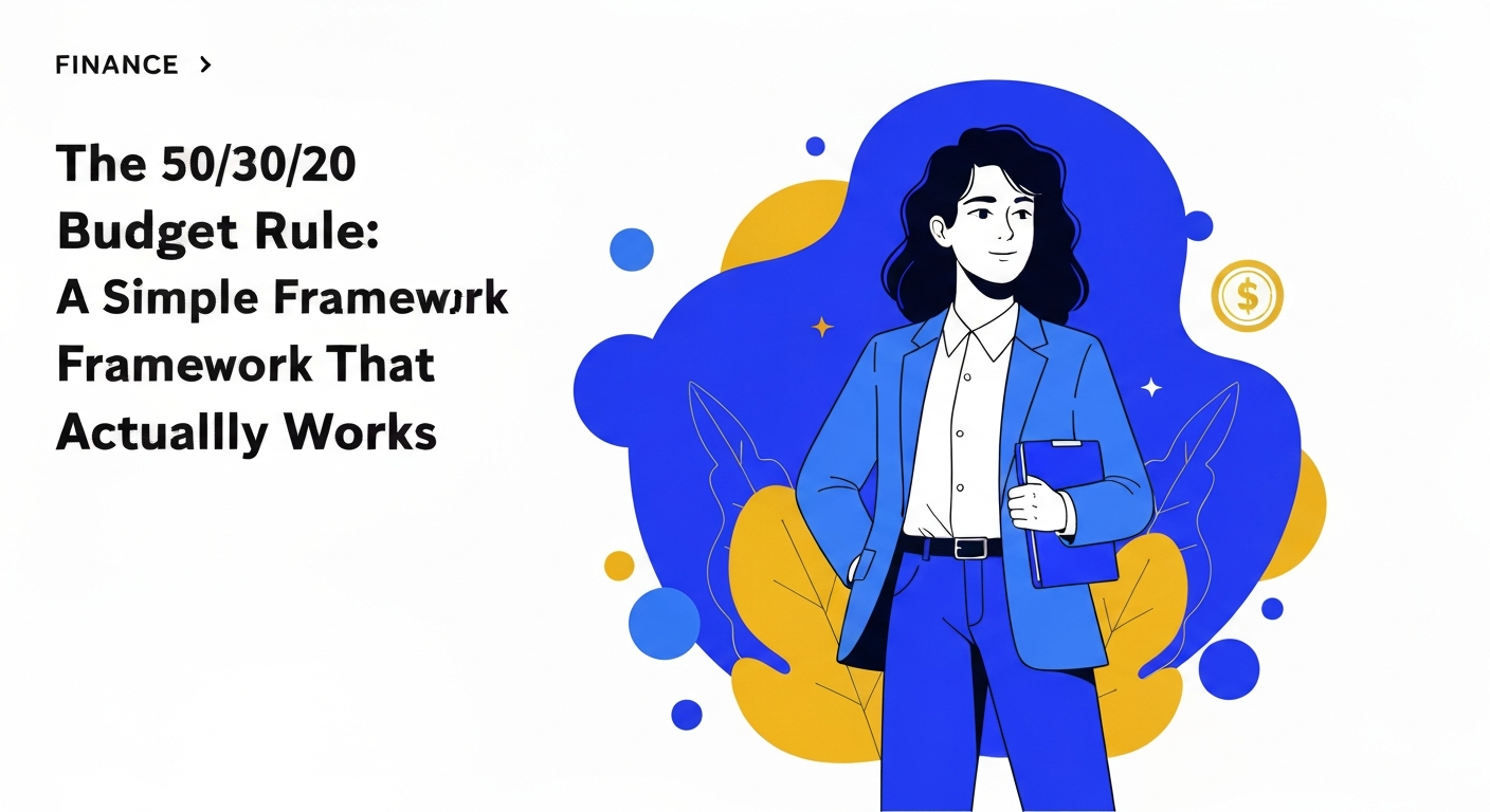 The 50/30/20 Budget Rule: A Simple Framework That Actually Works