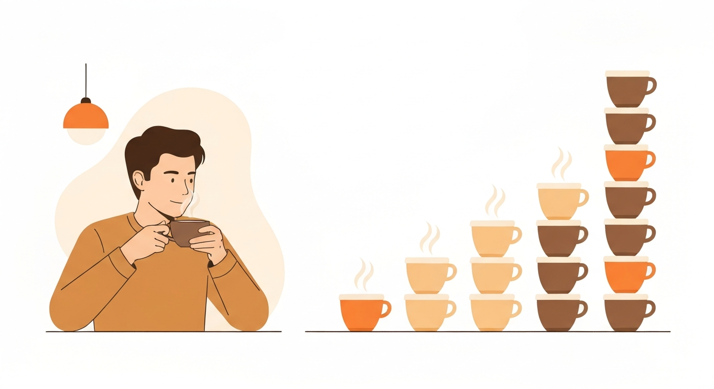 How Much Does Coffee Actually Cost You Over a Lifetime?